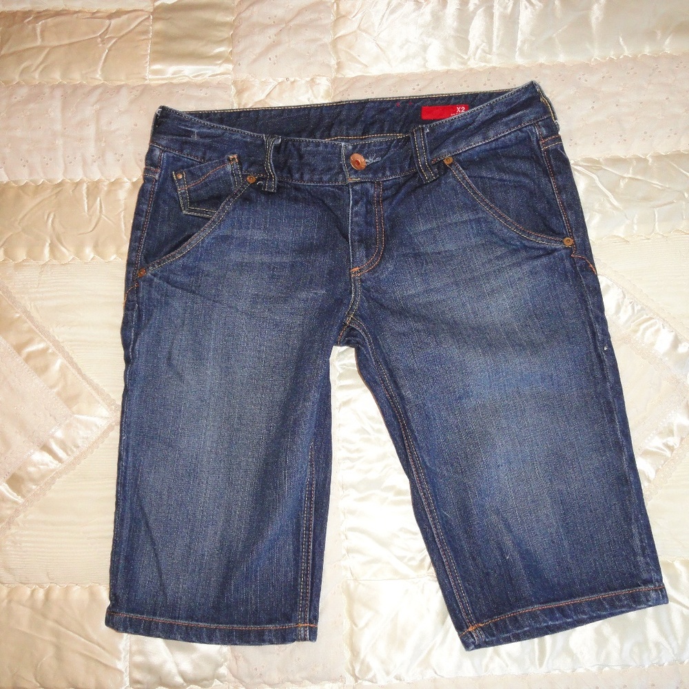 X2 Quality Jeans Skimmers Shorts Womens Sz 10 NEW